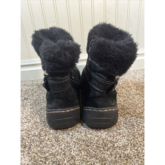 Baretraps Eryn Womens Size 6 Black Regular Suede Winter Boots - Picture 11 of 12
